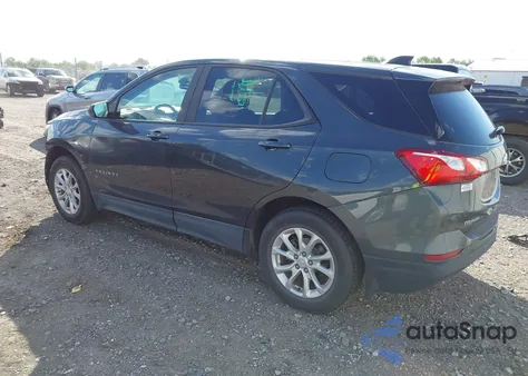 2020 Chevrolet Equinox Awd Ls из США, поврежденный, VIN 3GNAXSEV1LS564695